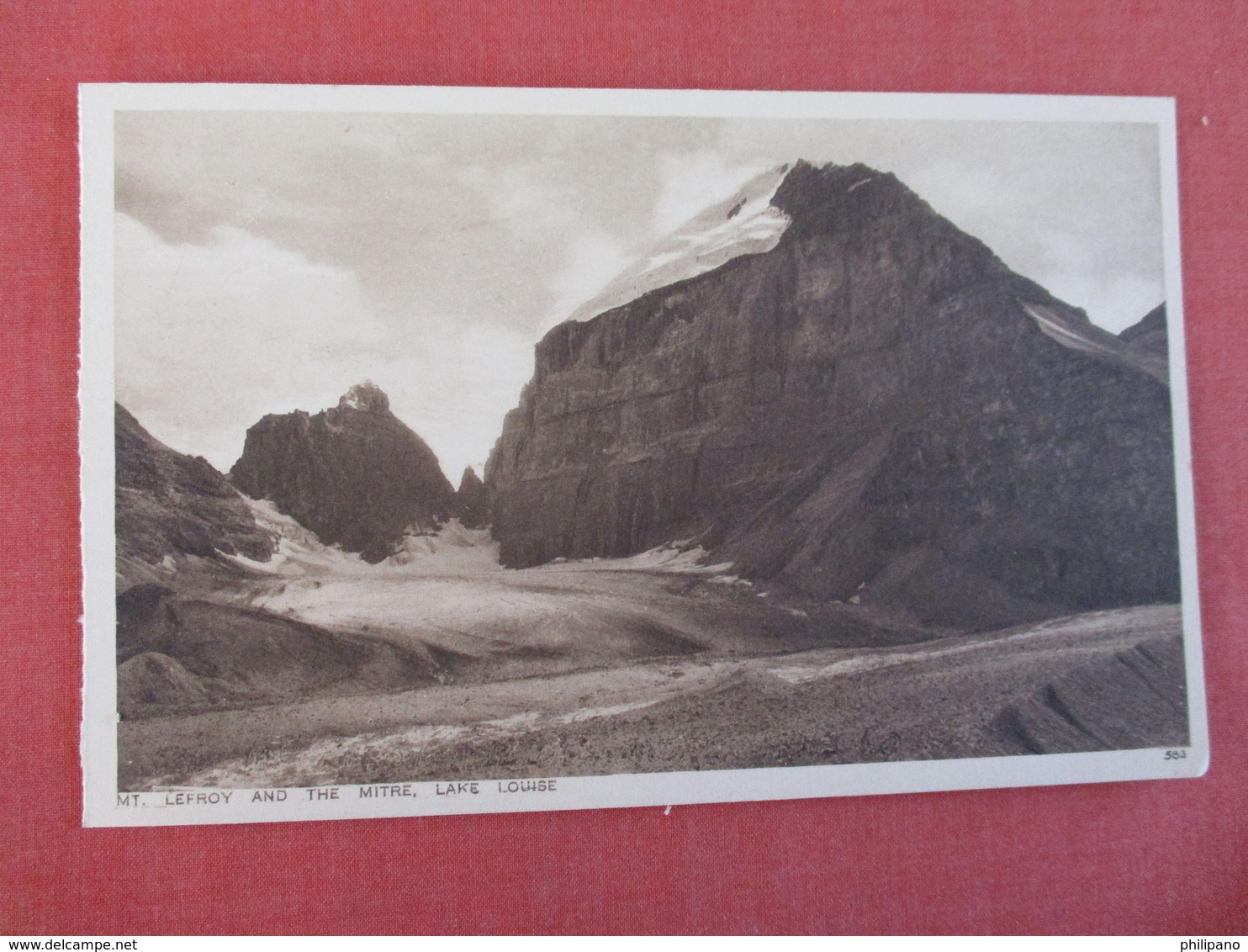 Canada > Alberta  --Mt. Leroy  & The Mitre    Lake Louise   Ref 3001 - Lake Louise