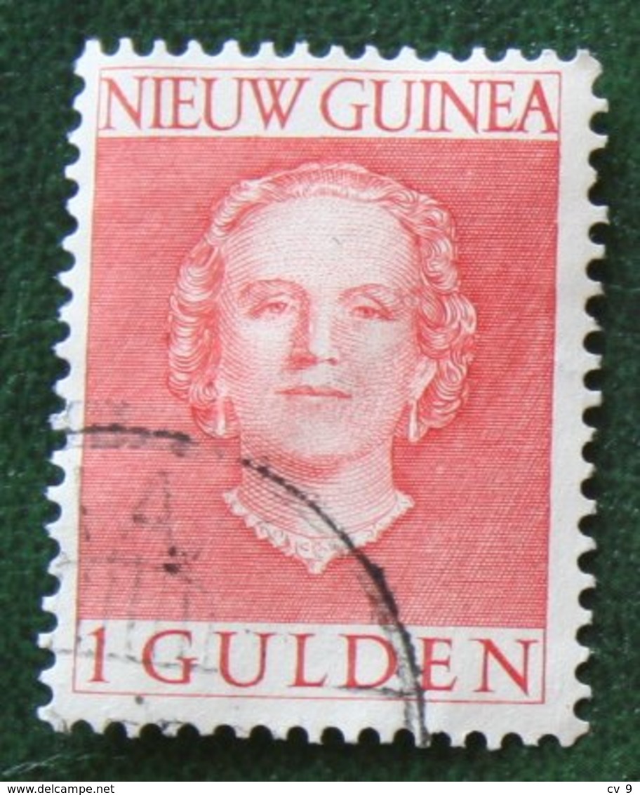 Koningin Juliana En Face NVPH 19 1950 Gestempeld / Used NIEUW GUINEA NIEDERLANDISCH NEUGUINEA / NETHERLANDS NEW GUINEA - Nueva Guinea Holandesa