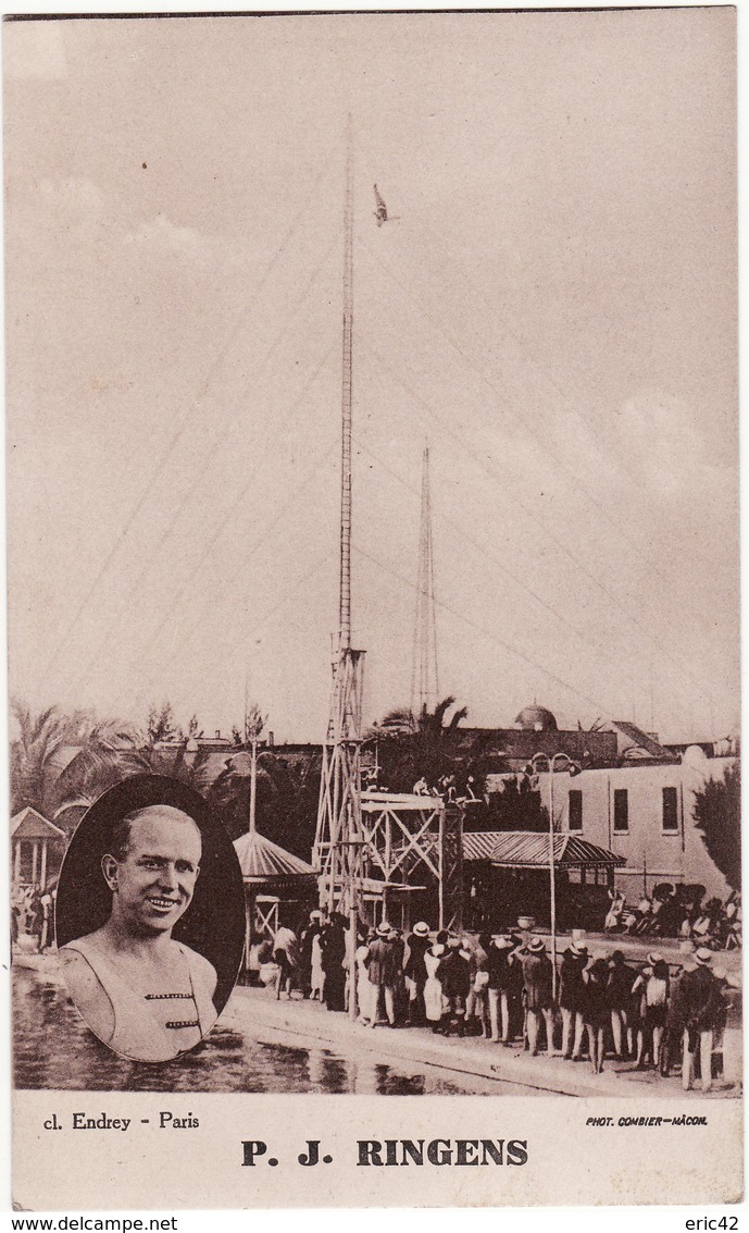 P.J.RINGENS PLONGEUR EXTREME (au Dos Paques 1932) - High Diving