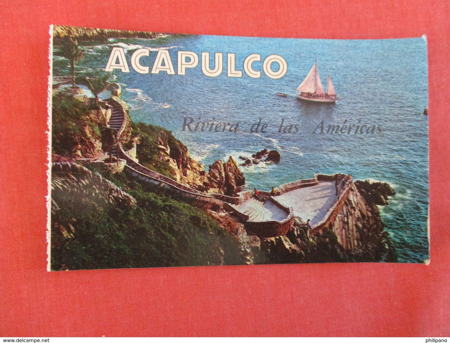 Sailboats Sightseeing To The Quebrada   Acapulco Mexico    Ref 3001 - Mexique