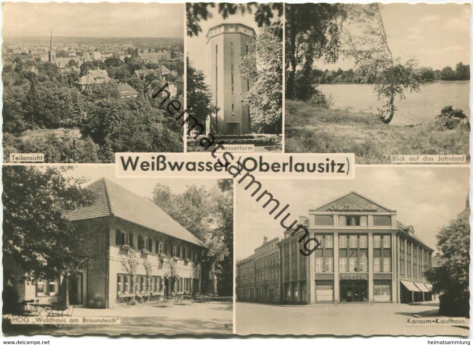 Weisswasser - Foto-AK Grossformat - Verlag VEB Bild Und Heimat Reichenbach - Weisswasser (Oberlausitz)