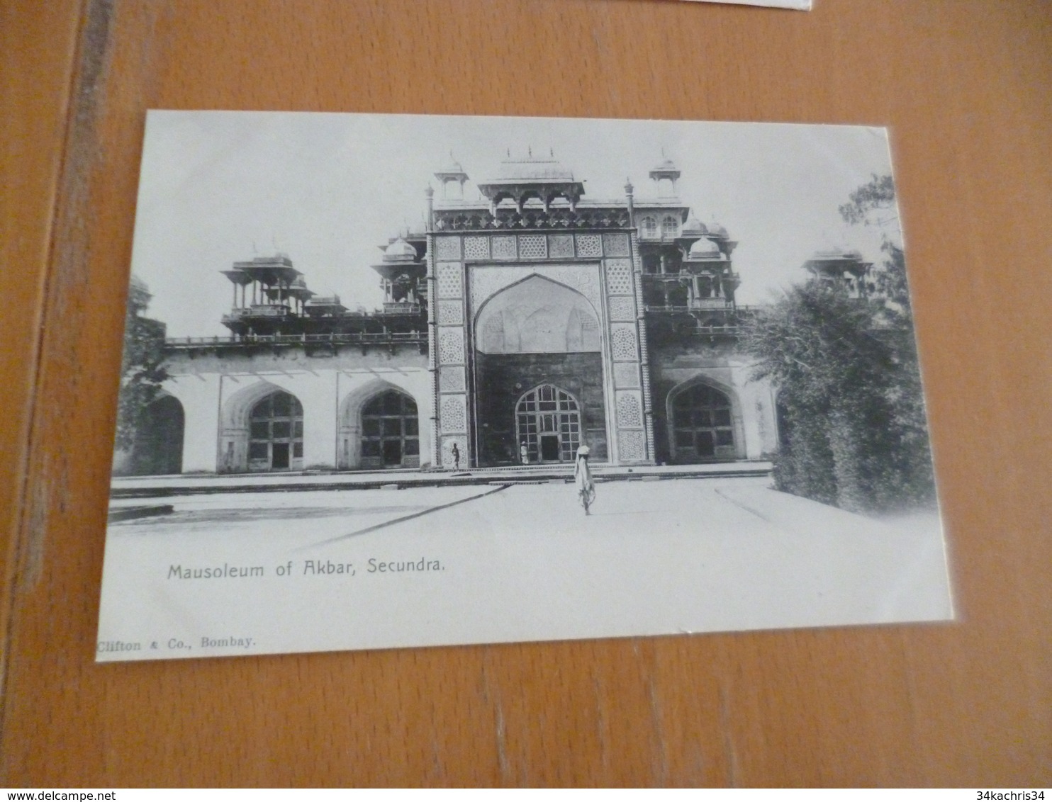CPA Inde India Précurseur Avant Before 1906  Mausoleum Of Akbar Secunda   Paypal Accept Out Of Europe - Chine