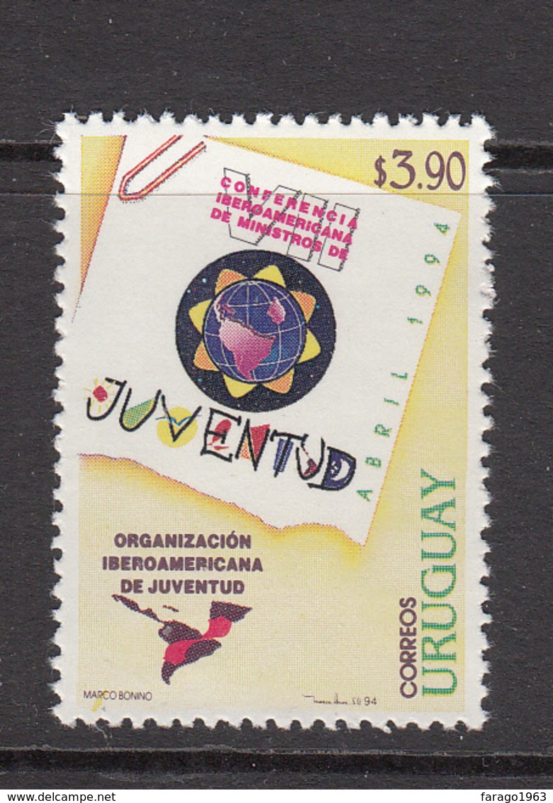 1994 Uruguay Youth Organisation Complete Set Of 1 MNH - Uruguay