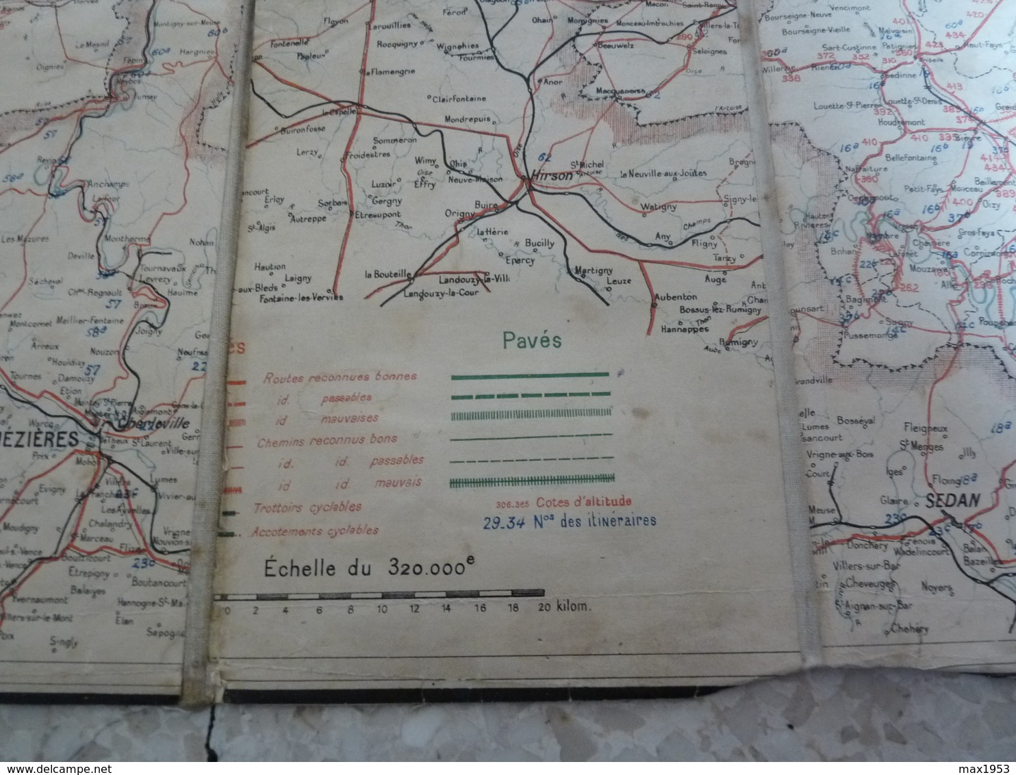 CARTE VELOCIPEDIQUE DE LA BELGIQUE - 1899 - Toilée - Guides Et Plans Castaigne - Strassenkarten