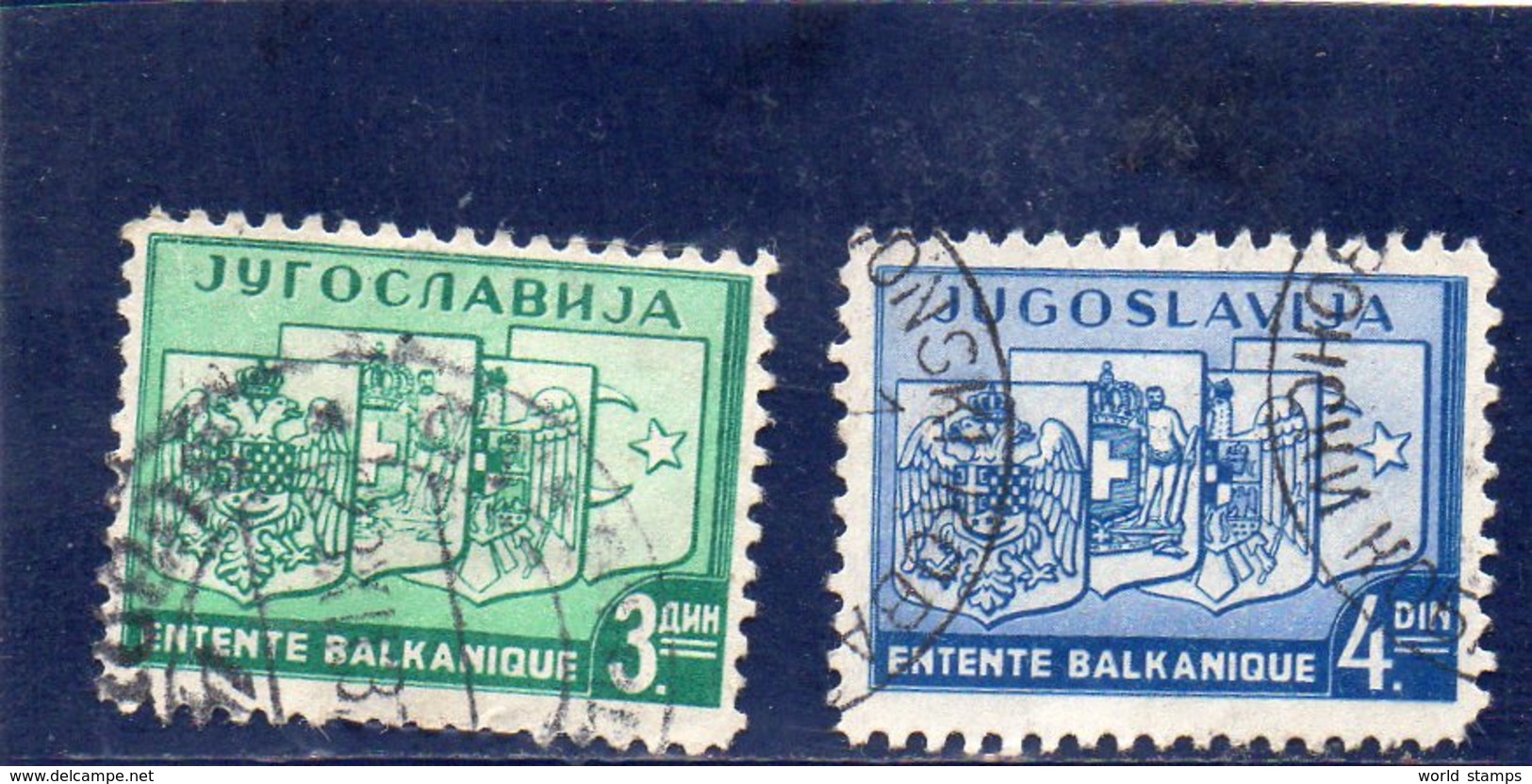 YOUGOSLAVIE 1937 O - Usados