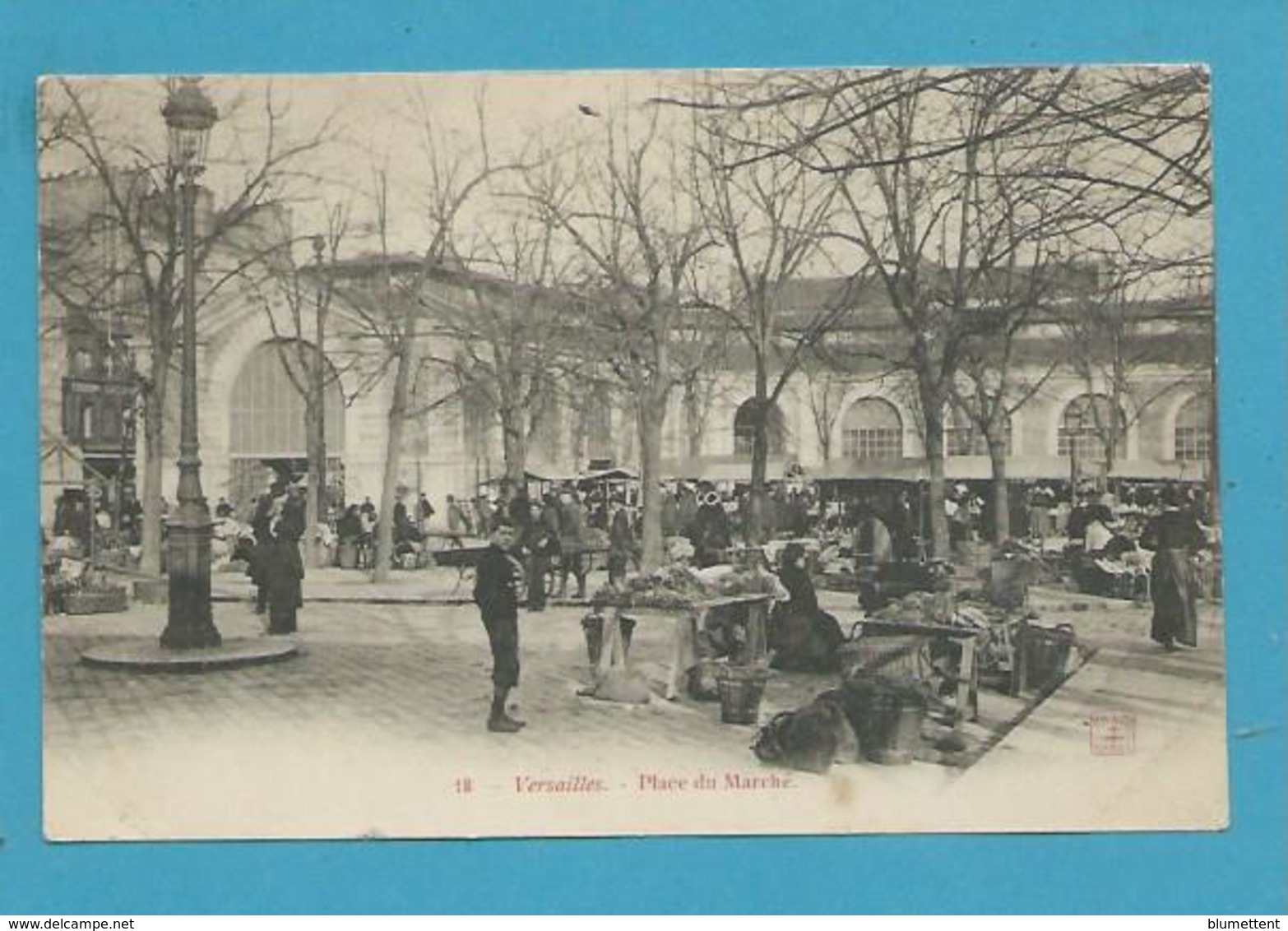 CPA 18 - Metier Marchands Ambulants Place Du Marché VERSAILLES 78 - Versailles