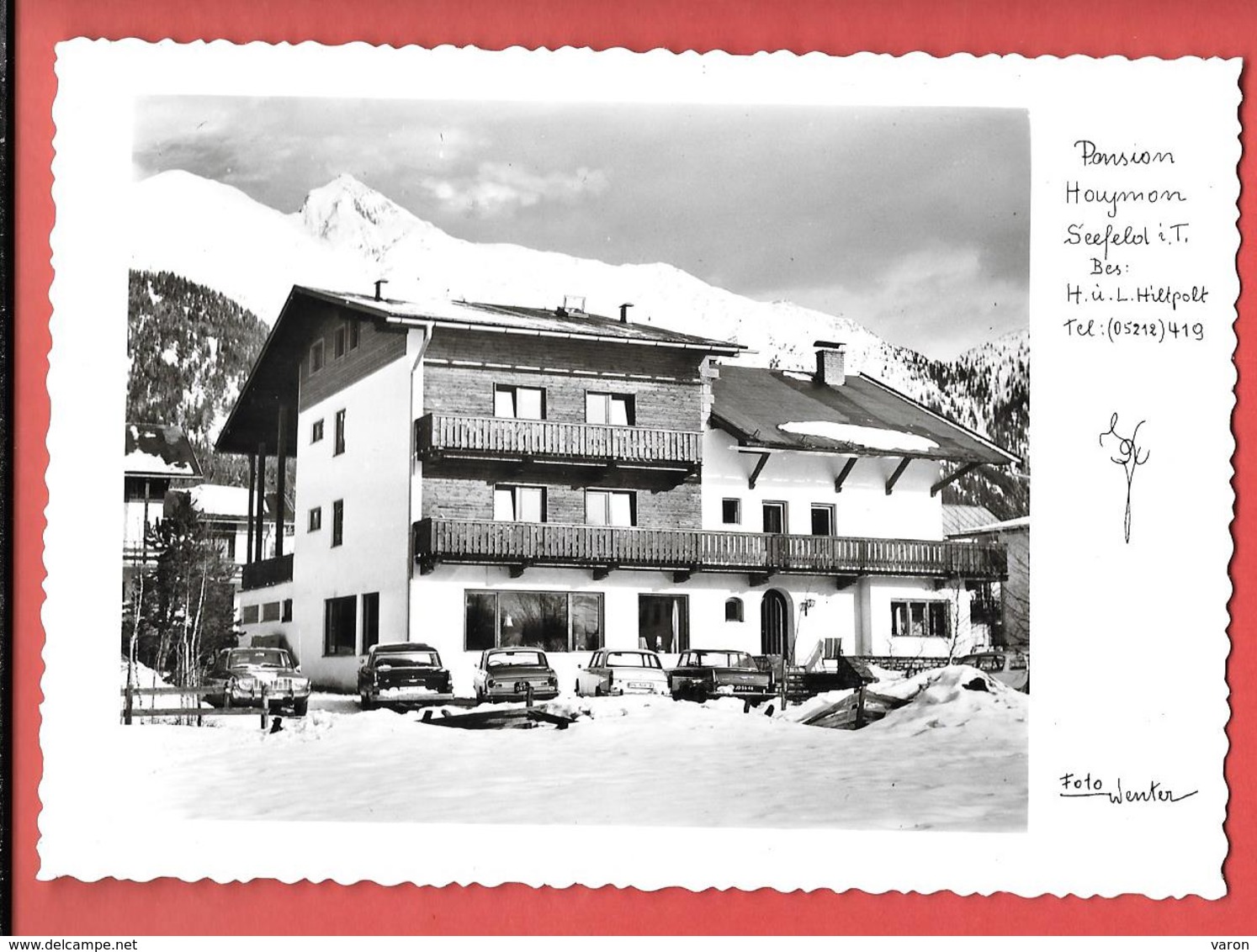 Autriche - Tyrol -   SEEFELD I.T. Bes : H.u L.  HILTPOLT - PENSION HAYMON  -  Foto WENTER - Seefeld