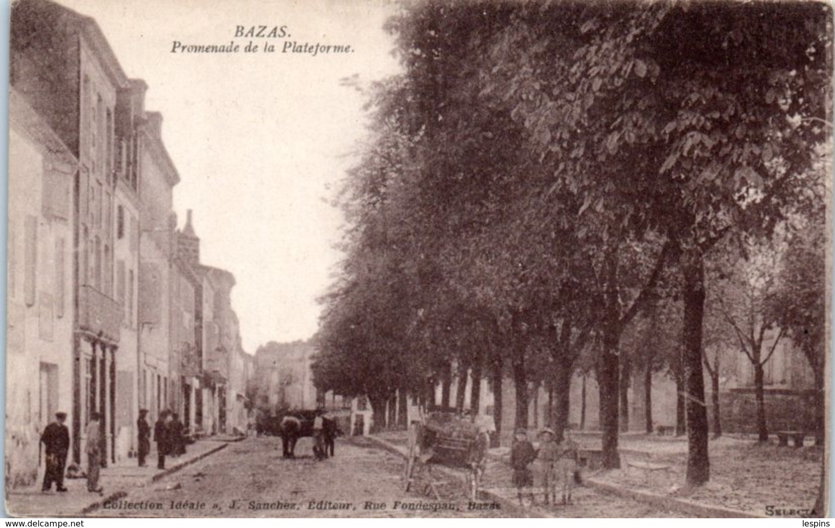 33 - BAZAS --  Promenade De La Plateforme - Bazas