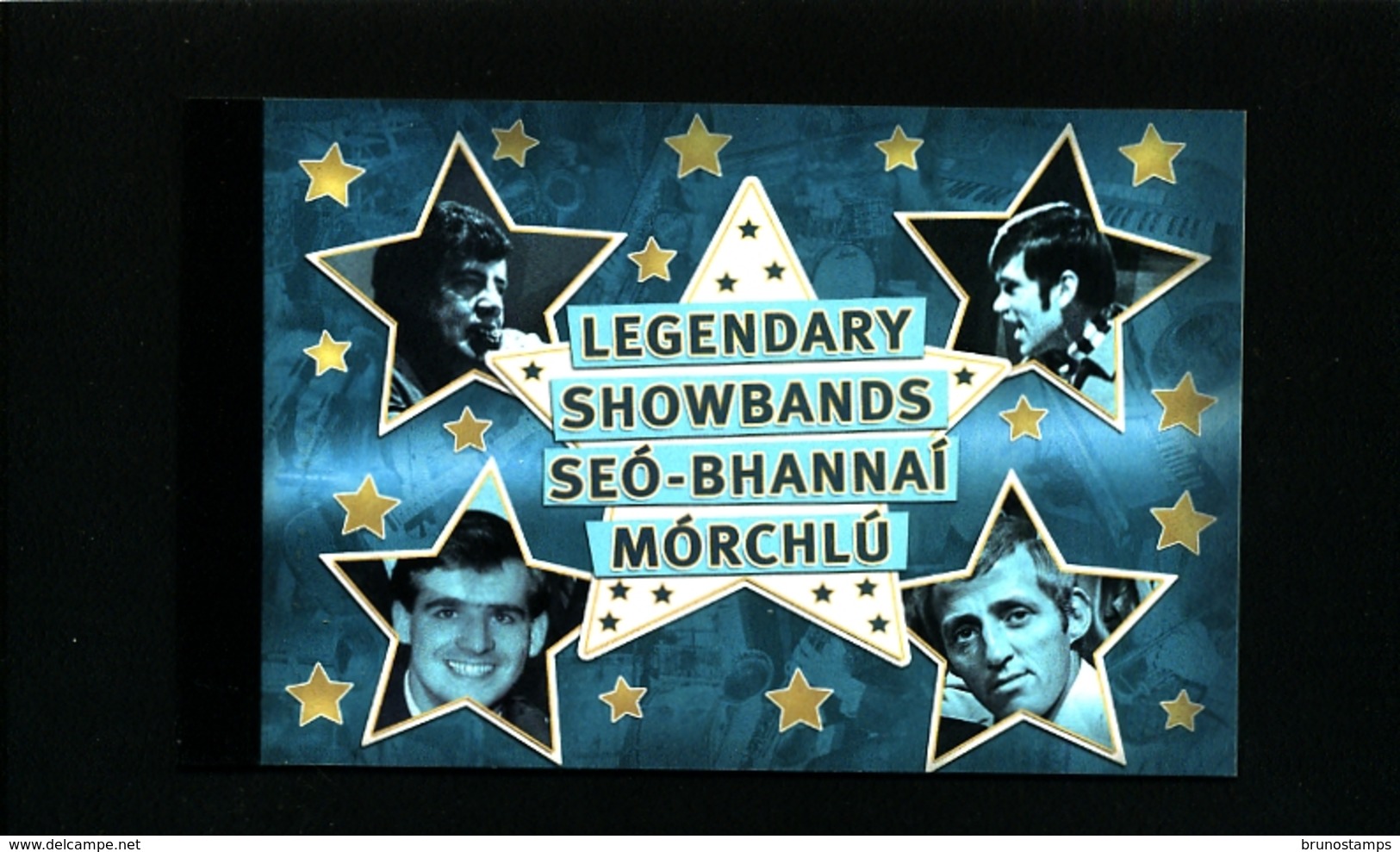 IRELAND/EIRE - 2010  LEGENDARY  SHOWBANDS  PRESTIGE BOOKLET  MINT NH - Markenheftchen