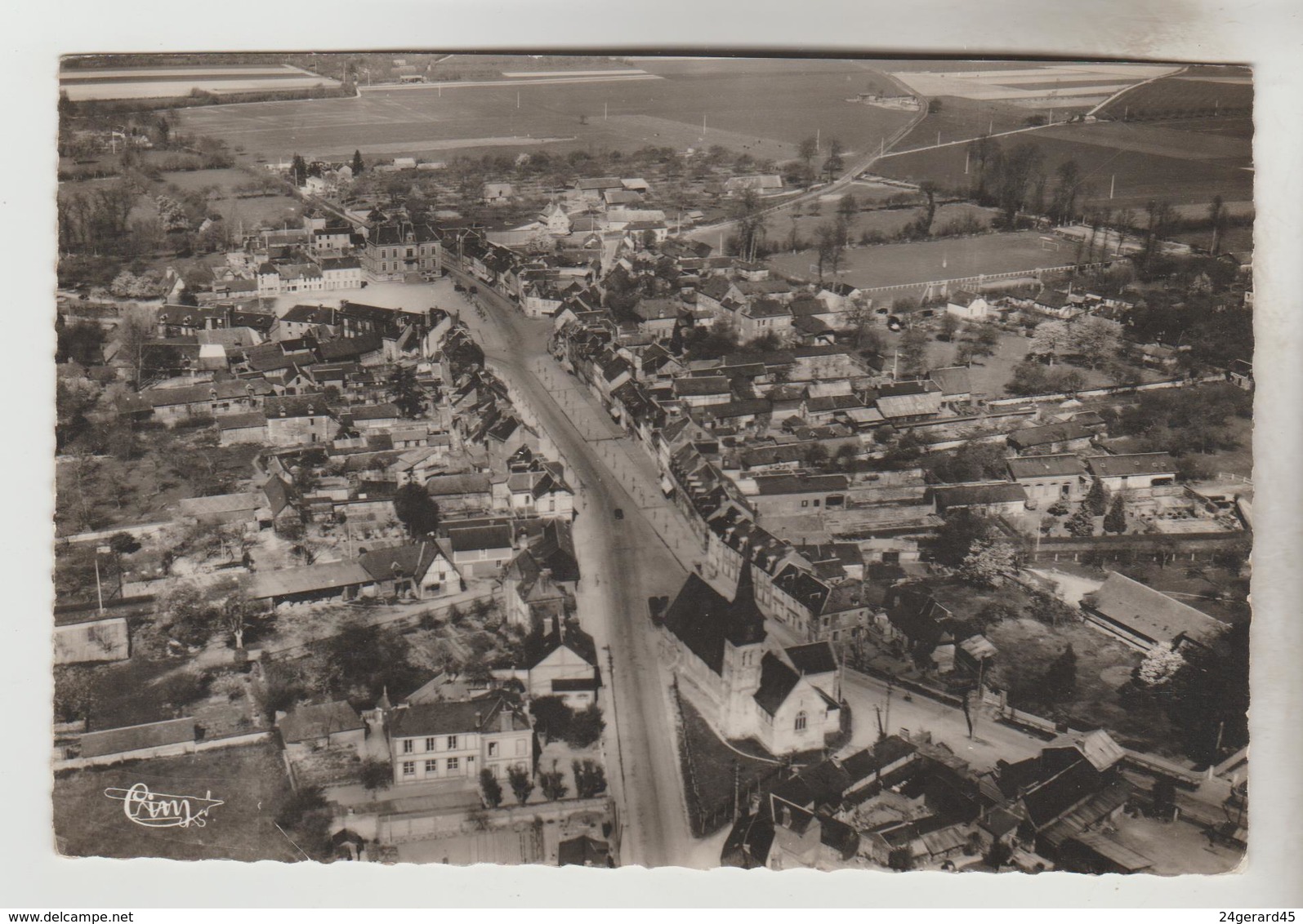 CPSM ROUTOT (Eure) - Vue Générale Aérienne - Routot