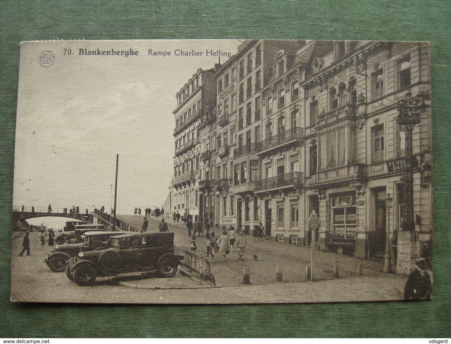 BLANKENBERGE - RAMPE CHARLIER 1929 ( Scan Recto/verso ) - Blankenberge