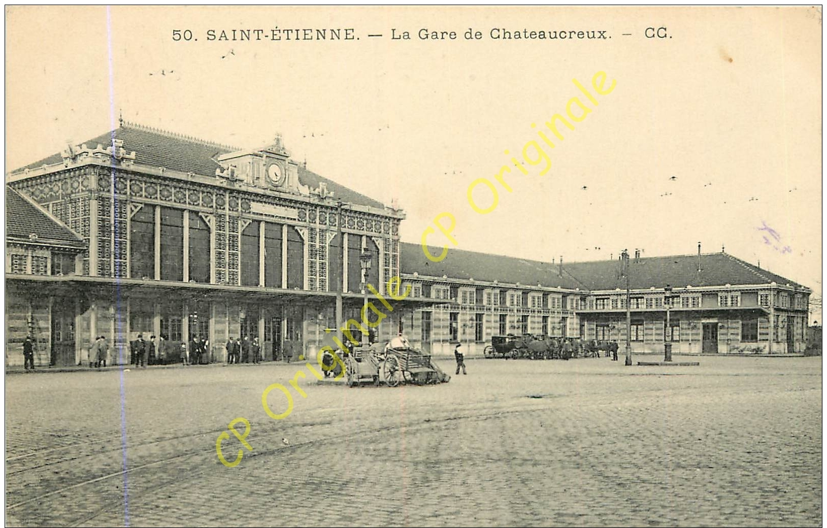 42.  SAINT ETIENNE .  La Gare De Chateaucreux . - Saint Etienne