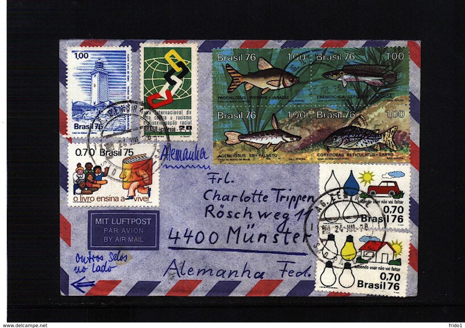 Brazil Interesting Letter - Covers & Documents