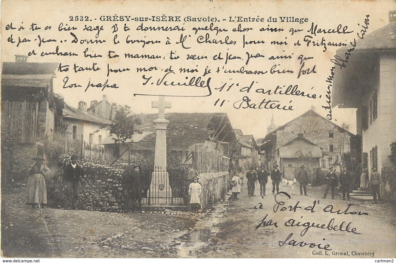 GRESY-SUR-ISERE ENTREE DU VILLAGE 73 - Gresy Sur Isere