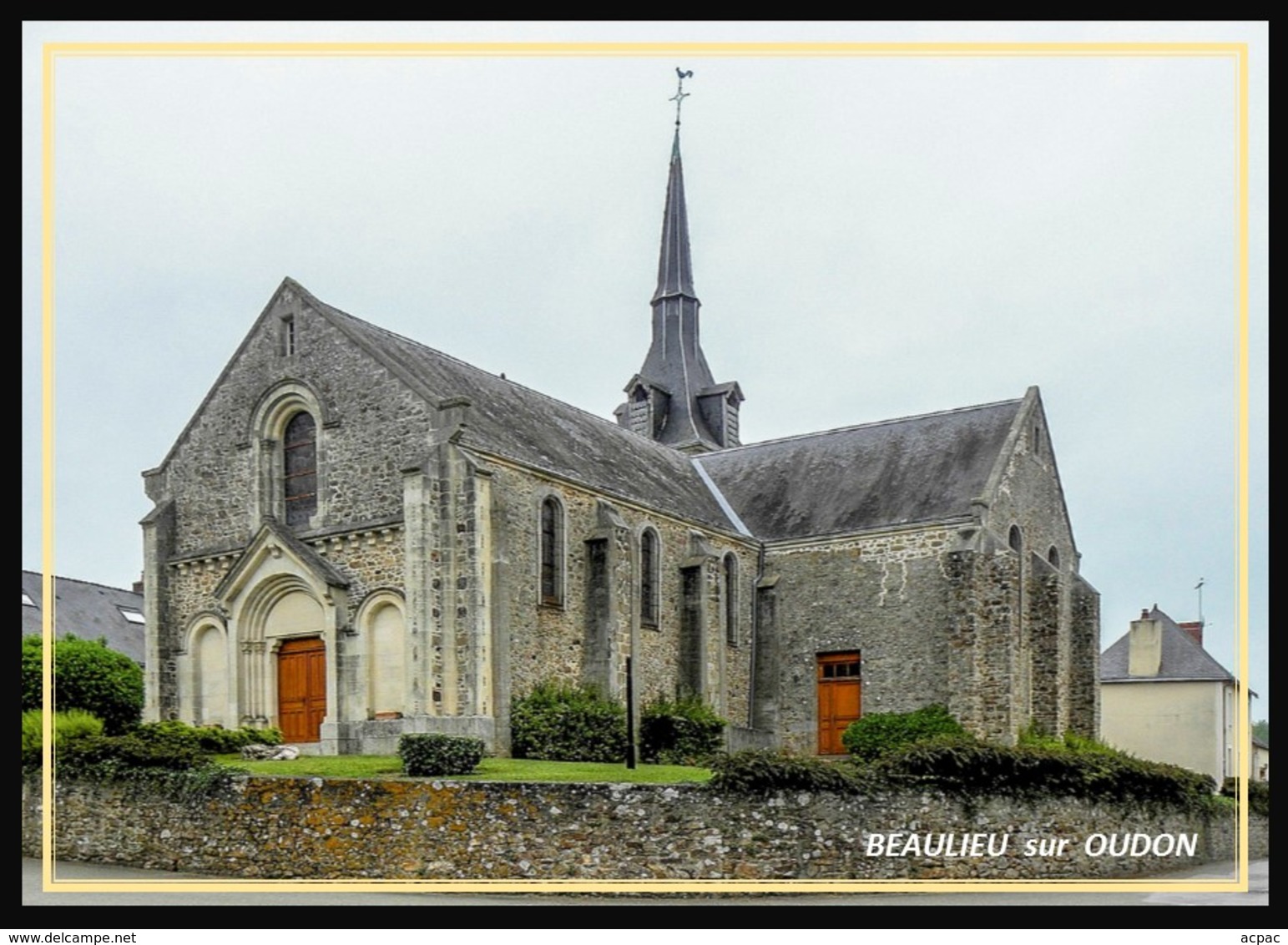 53  BEAULIEU  Sur  OUDON   ... Eglise - Autres & Non Classés