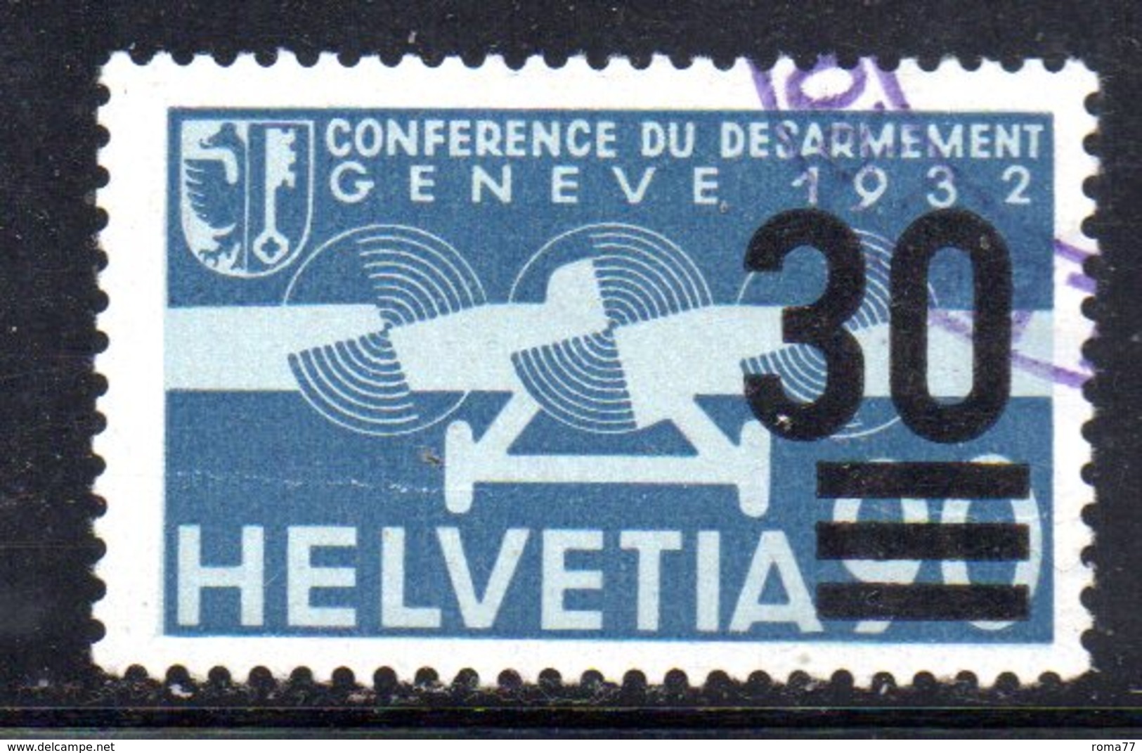 899 490 - SVIZZERA 1935 , Unificato N. 22 Usato Di Favore - Usados