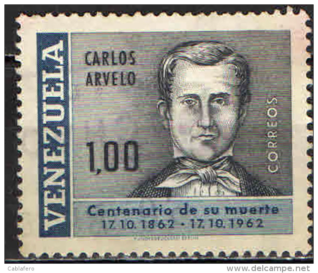 VENEZUELA - 1964 - CARLOS ARVELO - MEDICO E FISICO - USATO - Venezuela