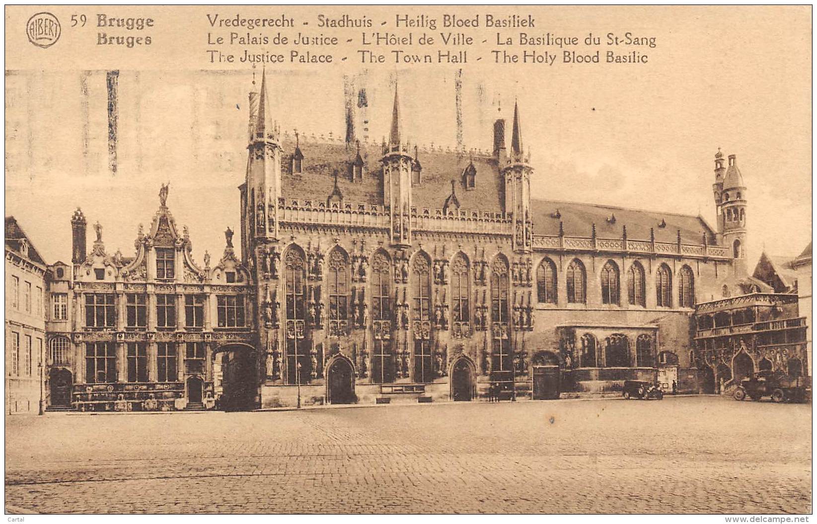 BRUGGE - Stadhuis - Heilig Bleid Basiliek - Brugge