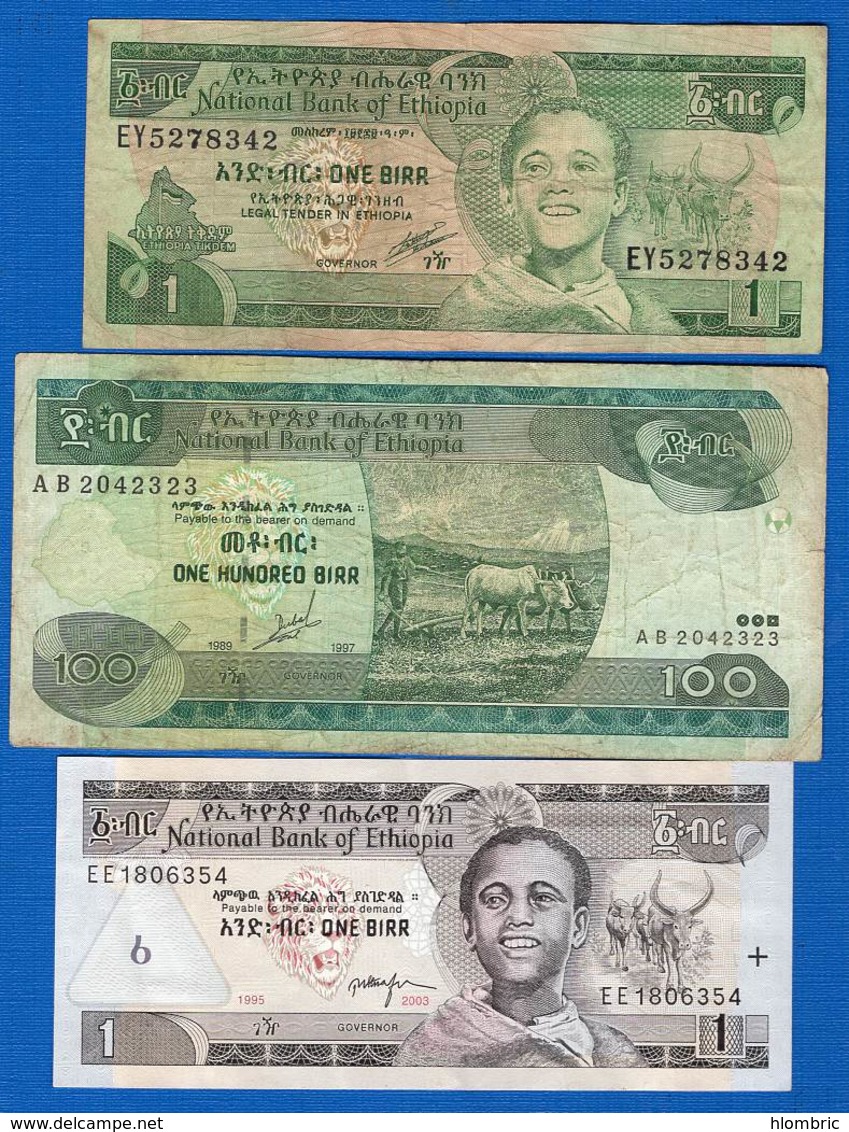 Ethiopie  6  Billets - Ethiopie