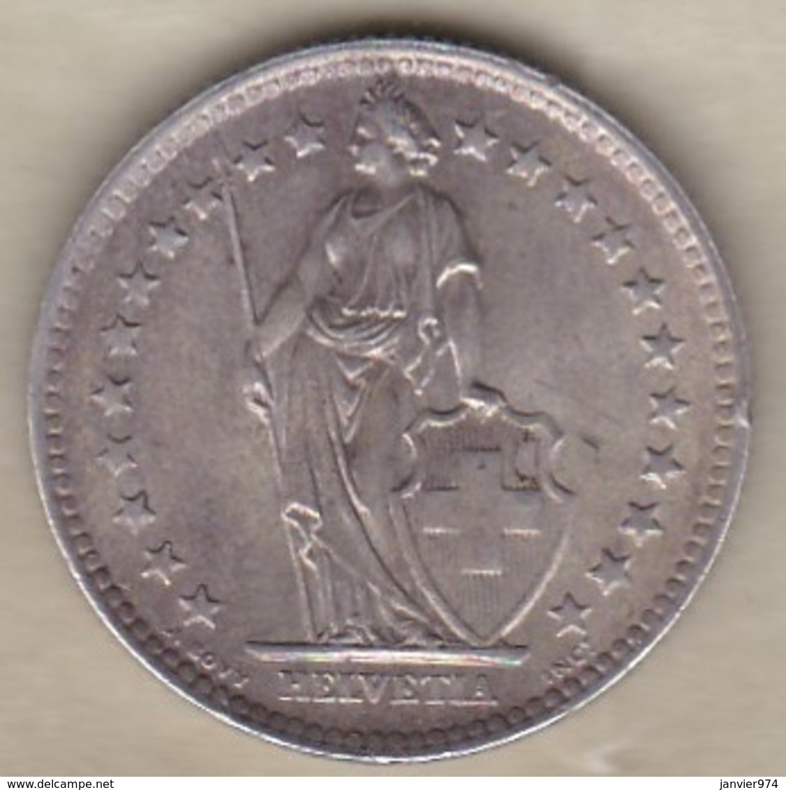 Suisse. 2 Francs 1963. En Argent - Autres & Non Classés