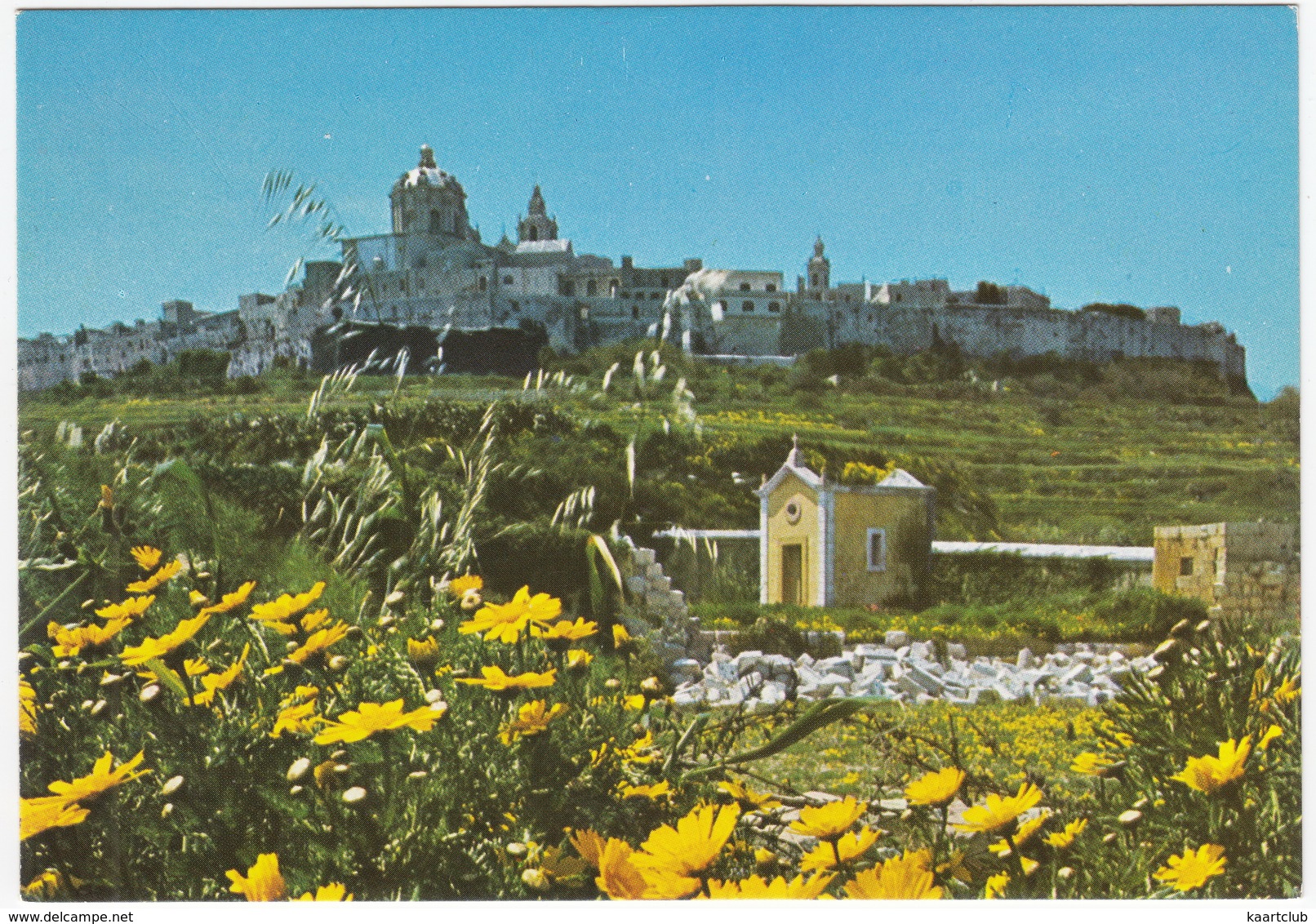 Country Chapel Beneath Mdina Skyline - Malta - Malta