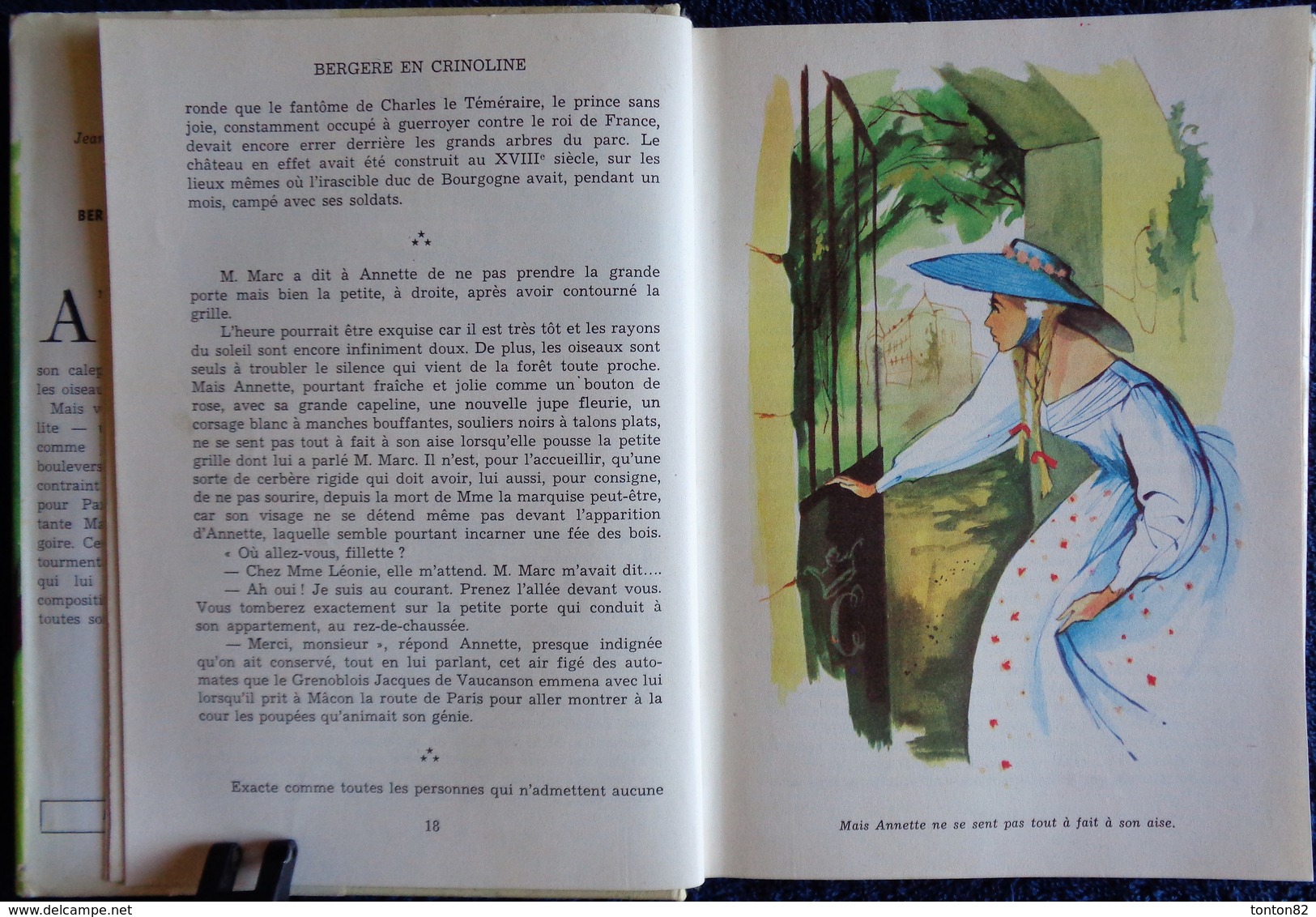 Jeanne De Recqueville - Bergère En Crinoline - Idéal-Bibliothèque N° 142 - ( 1957 ) . - Ideal Bibliotheque