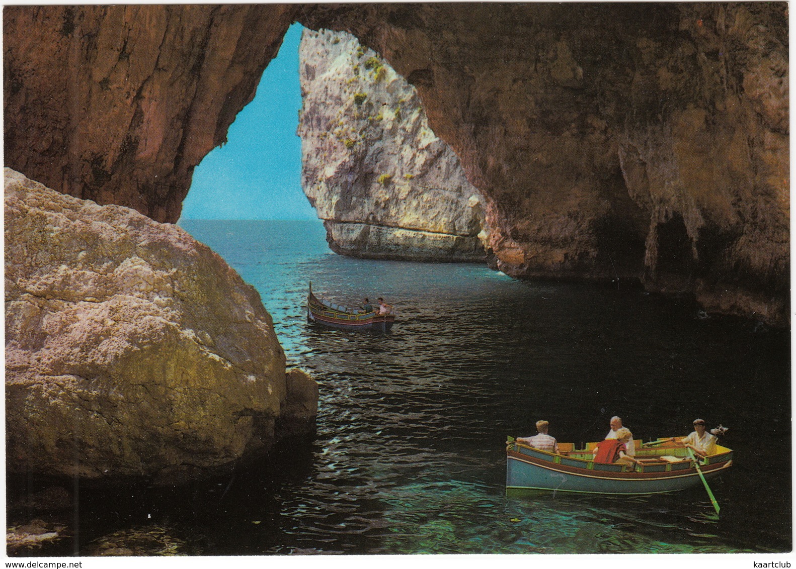 Malta G.C. - Entrance Of The Blue Grotto - Malta