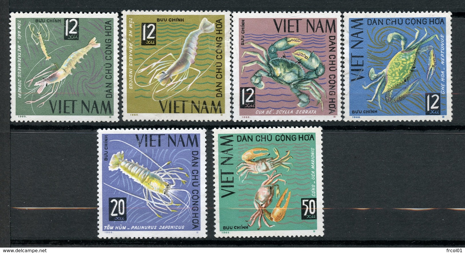 Vietnam Du Nord, Yvert 442/447, Scott 368/373, MNH - Viêt-Nam