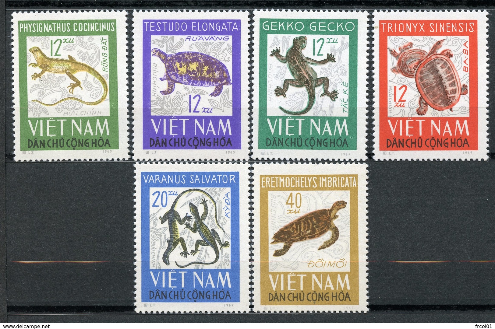 Vietnam Du Nord, Yvert 488/493, Scott 413/418, MNH - Viêt-Nam