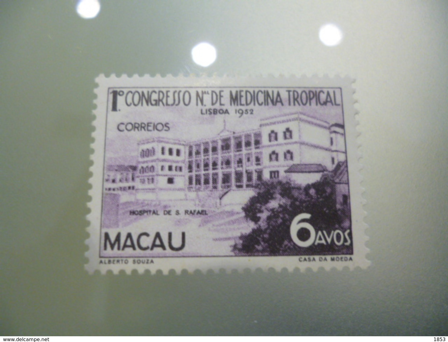 MACAU - 1952 - 1º CONGRESSO NACIONAL DE MEDICINA TROPICAL - Unused Stamps