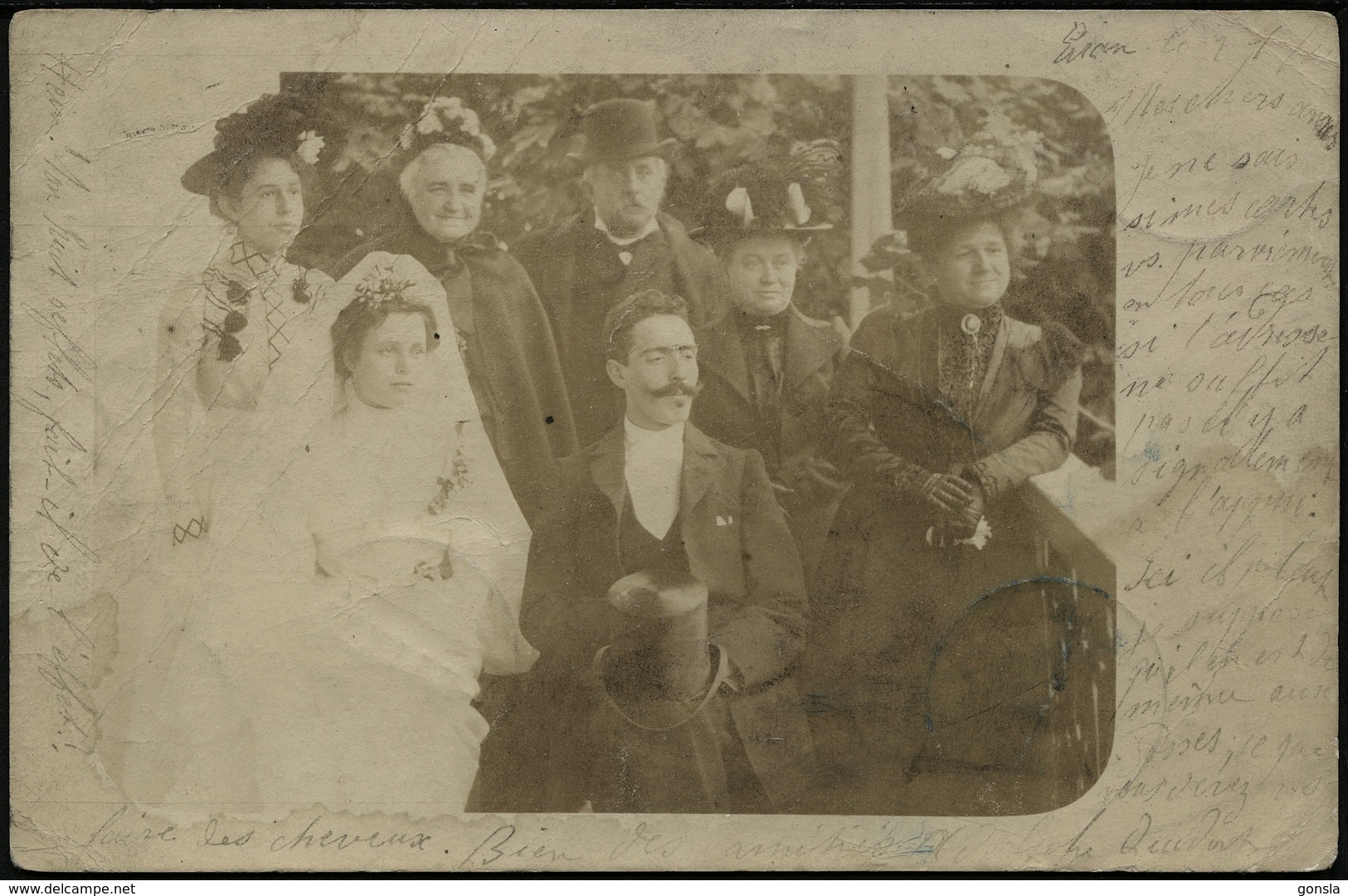 MARIAGE 1901 : Photo Mariage Animé - Noces