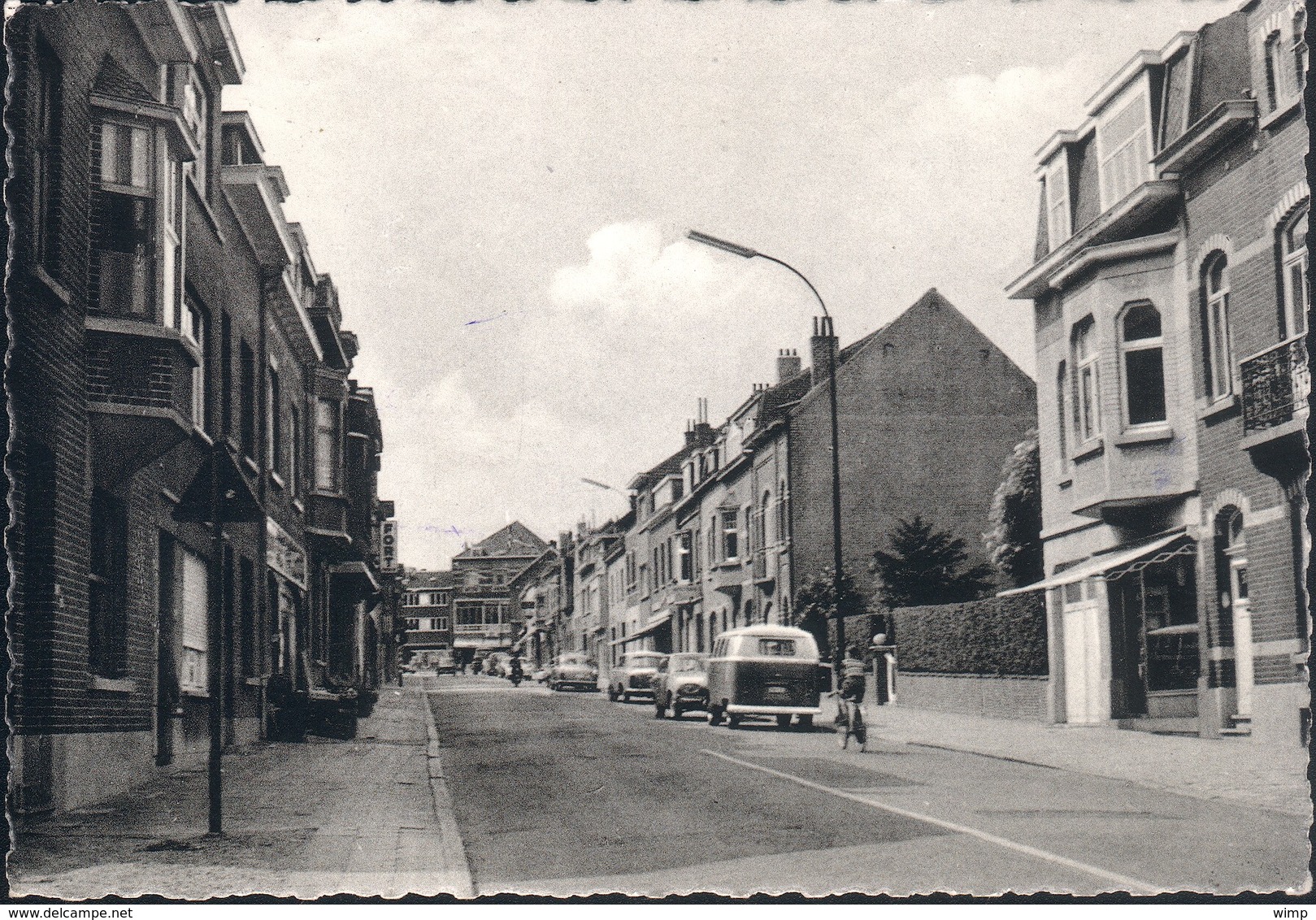 Wemmel :   Steenweg Op Merchtem "Photolline" Groot Formaat / Verschillende Oldtimers - Wemmel