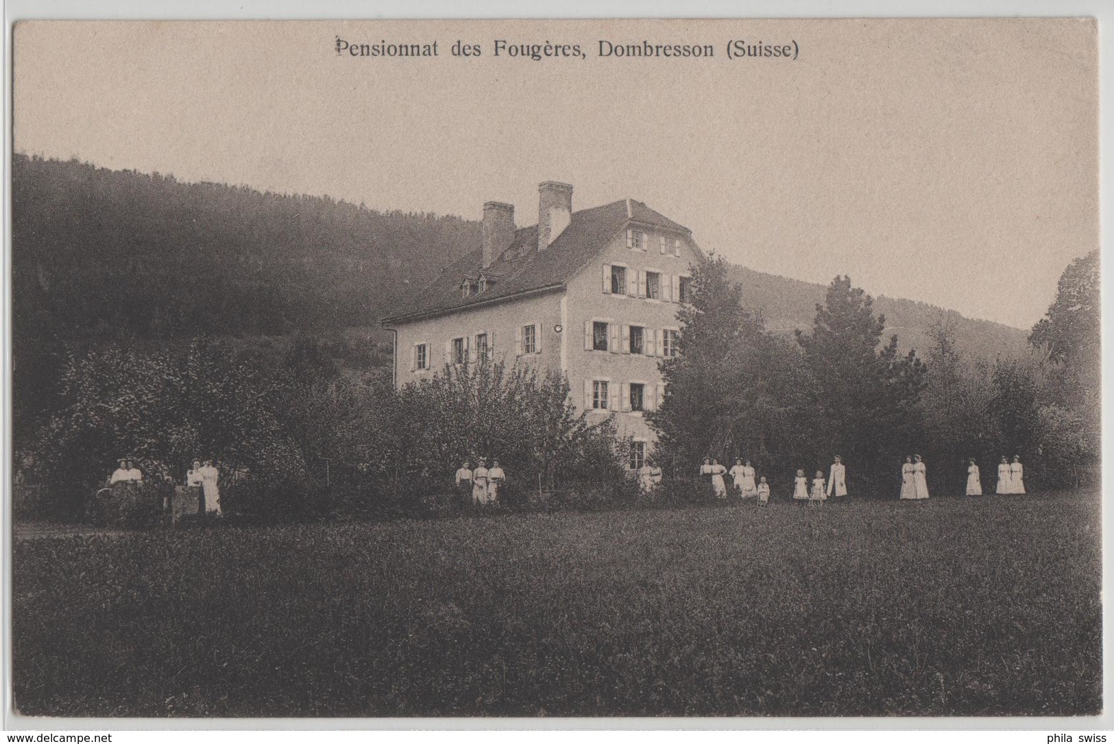 Pensionnat Des Fougeres - Dombresson - Animee - Photo: H. Fehlmann - Dombresson 