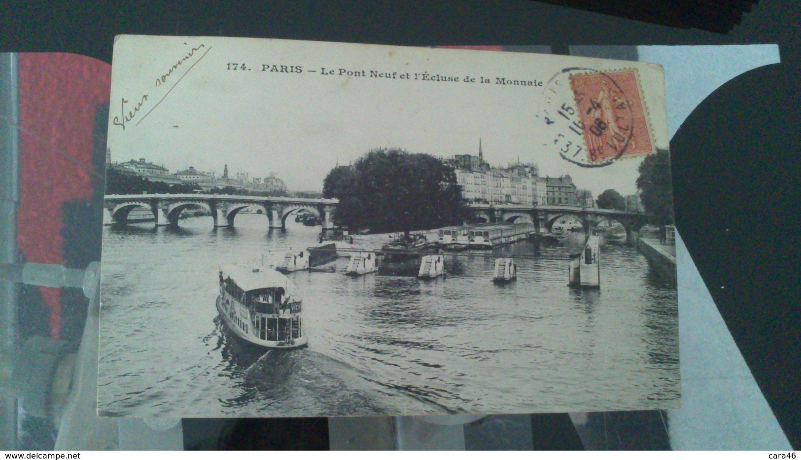 CPA -  174. PARIS Le Pont Neuf Et L'écluse De La Monnaie - Brücken