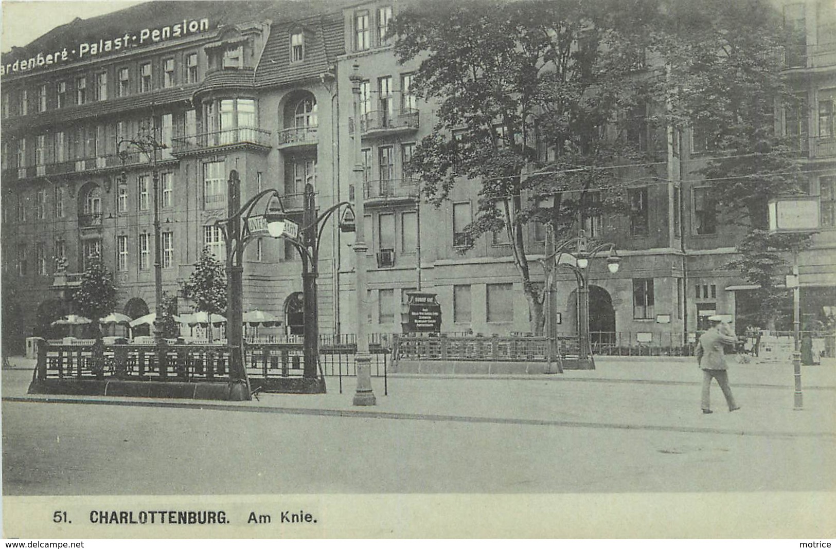 BERLIN - Charlottenburg, Am Knie, Entrée Du Métro. - Charlottenburg