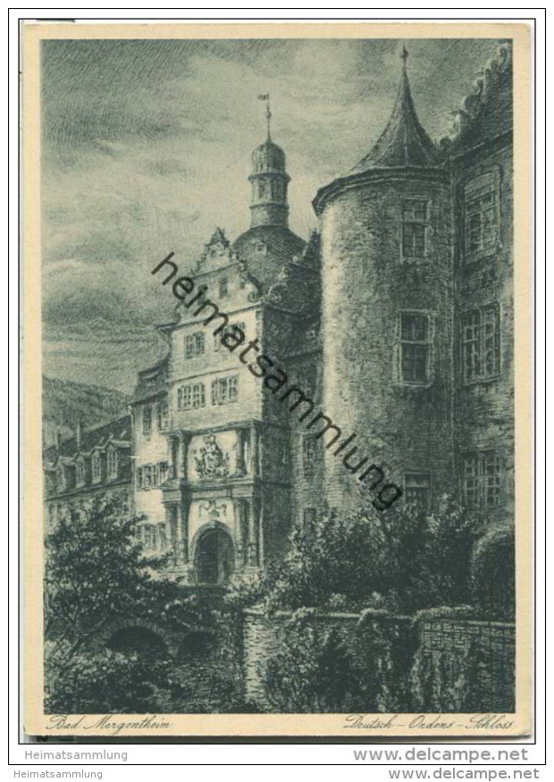 Bad Mergentheim - Deutsch-Ordens-Schloss - Bad Mergentheim