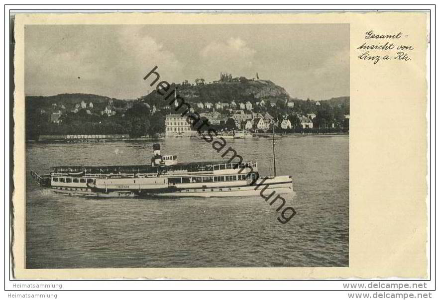 Linz Am Rhein - Rheinschiff Frauenlor - Linz A. Rhein