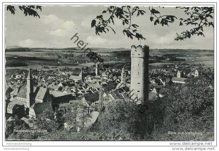 Ravensburg - Blick Von Der Veitsburg - Ravensburg