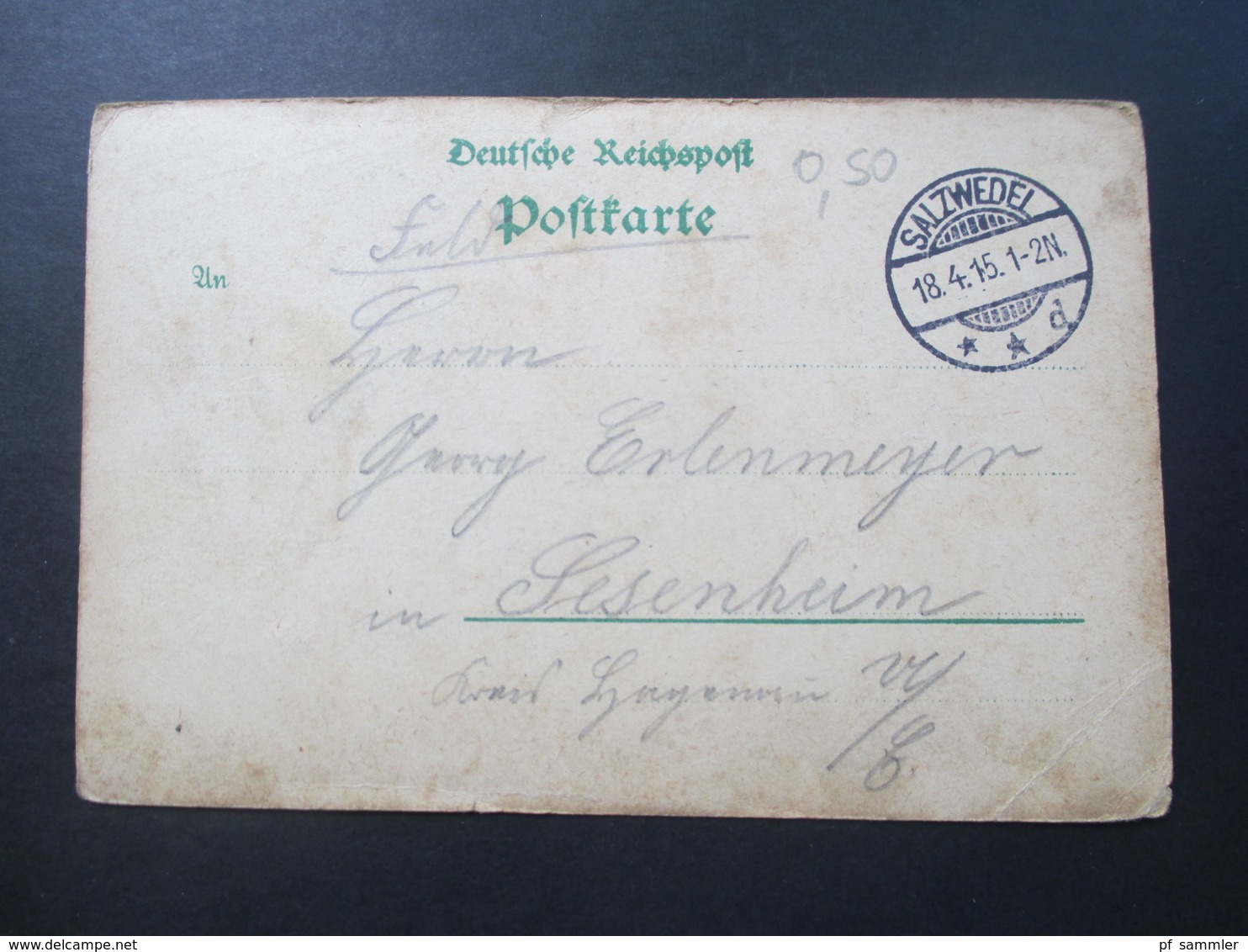 AK Mehrbildkarte Gruss Aus Salzwedel 1915 Verlag Von Carl Rinau, Salzwedel. St. Marienkirche / St. Catharinenkirche - Salzwedel