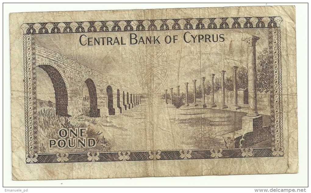 Cyprus 1 Pound 01/11/1972 - Cipro