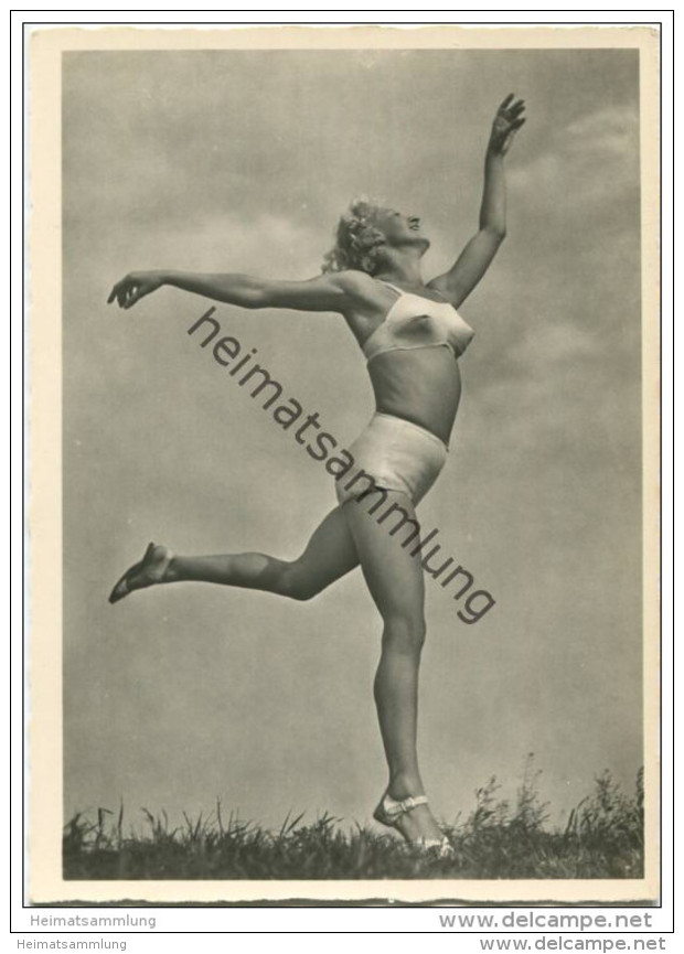Propaganda III. Reich - Schönheit Der Gymnastik - Der Schöne Schwung - Foto-AK Grossformat - Geschichte