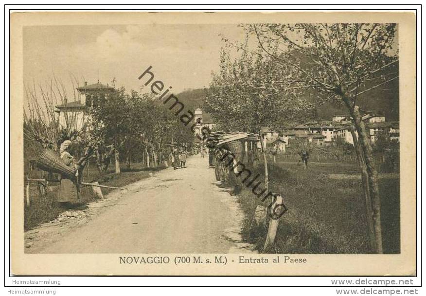 Novaggio - Entrata Al Paese - Novaggio