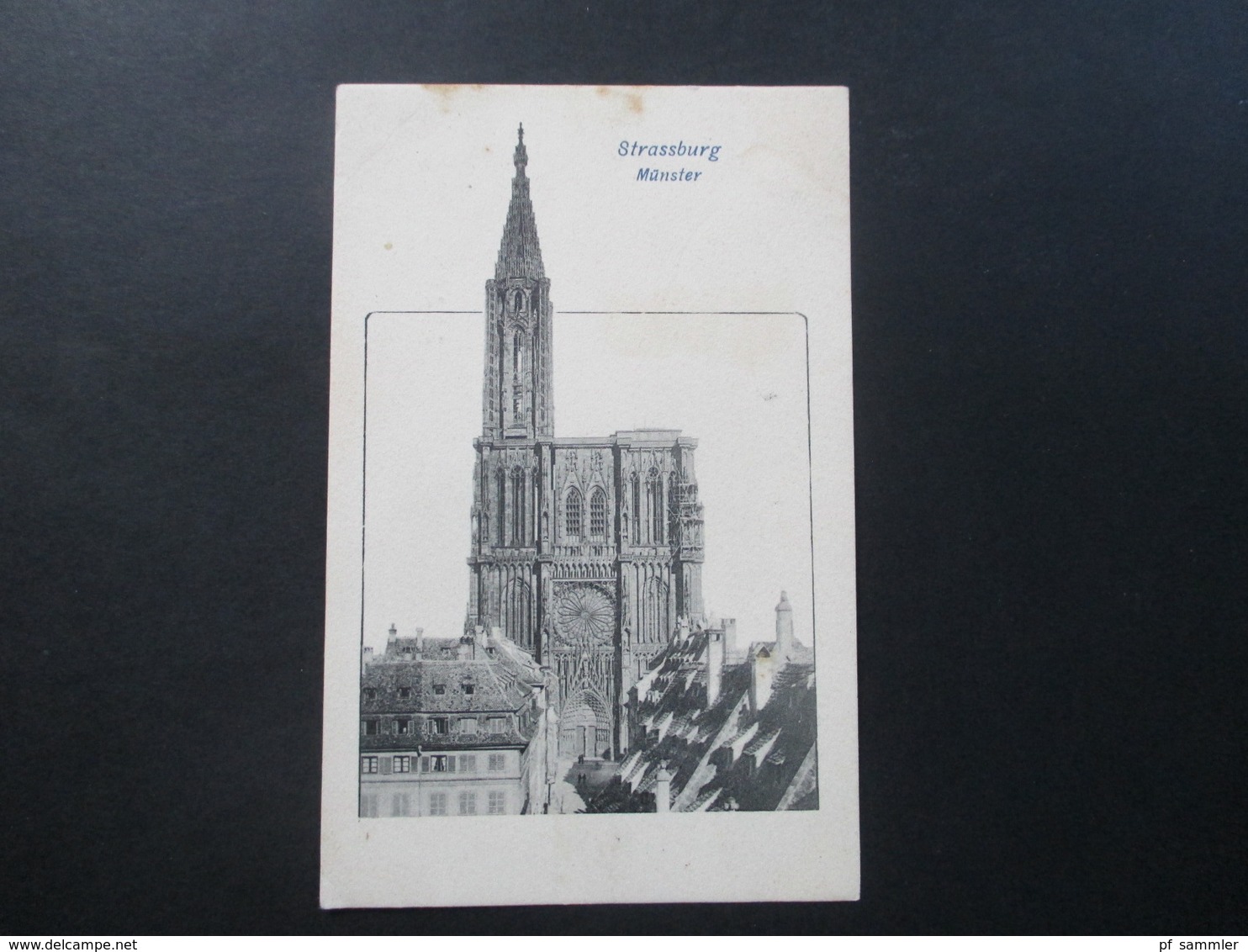 AK DR / Elsass Um 1910 Strassburg Münster. Kirche / Dom - Elsass