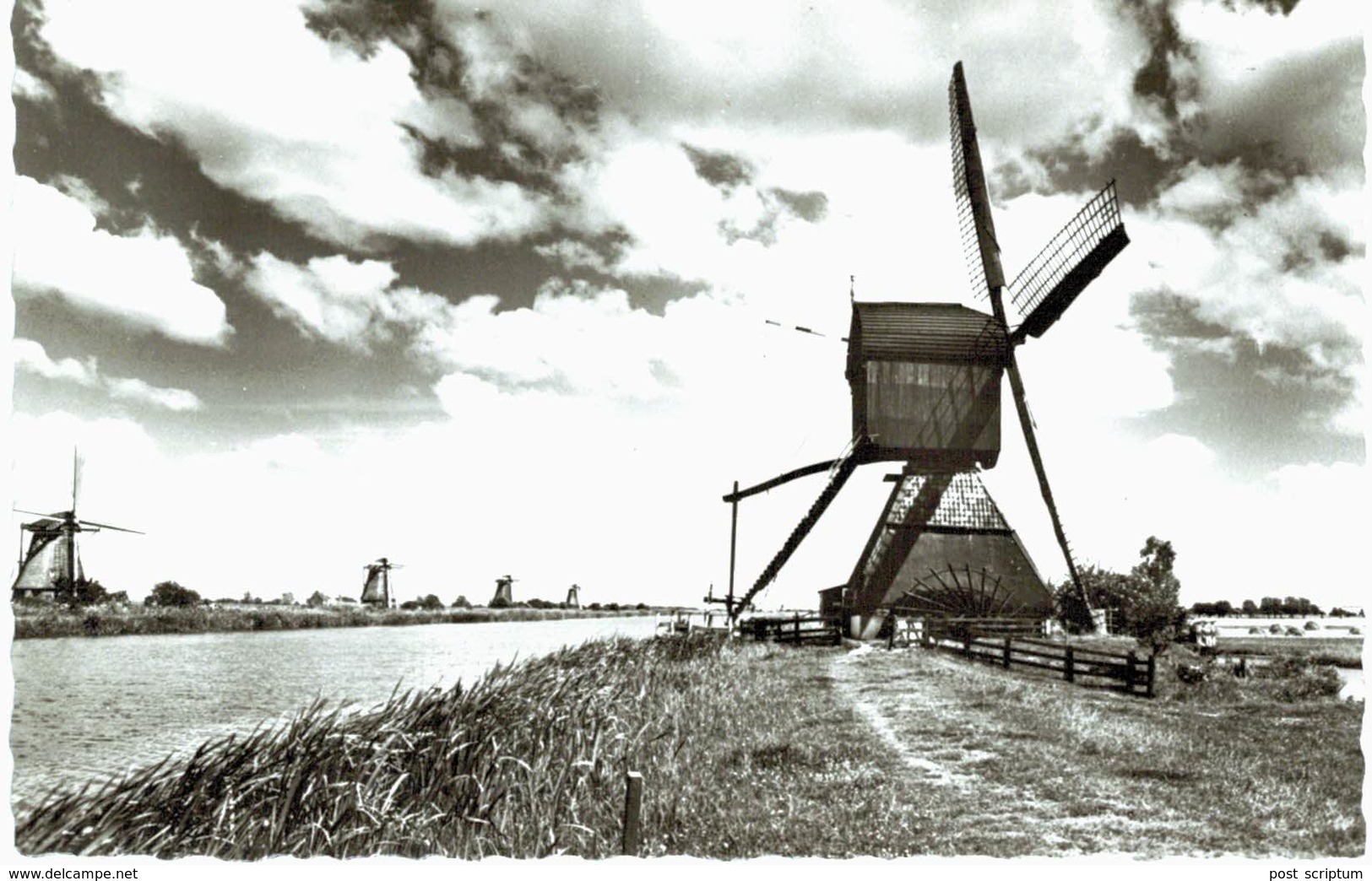 Pays-Bas - Kinderdjik - Molen - Moulin à Vent - Kinderdijk