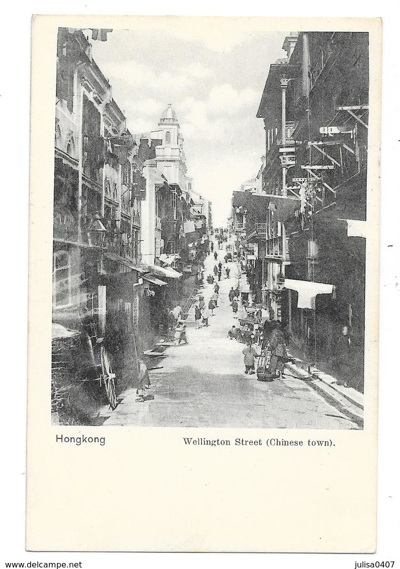 HONGKONG (Chine) Wellington Street Chinese Town - China (Hongkong)