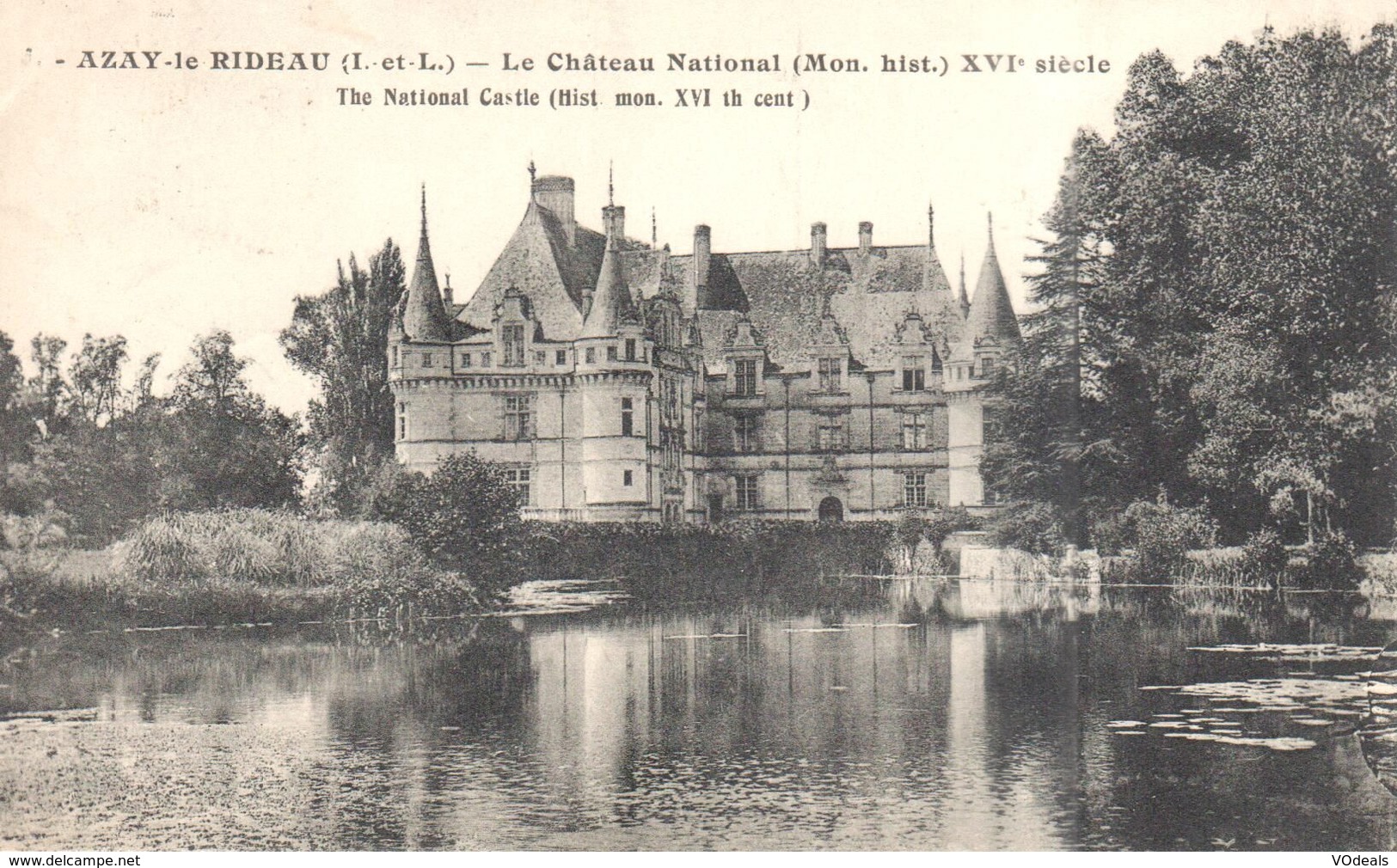 (37) Indre Et Loire - CPA - Azay-le-Rideau - Le Château National - Azay-le-Rideau