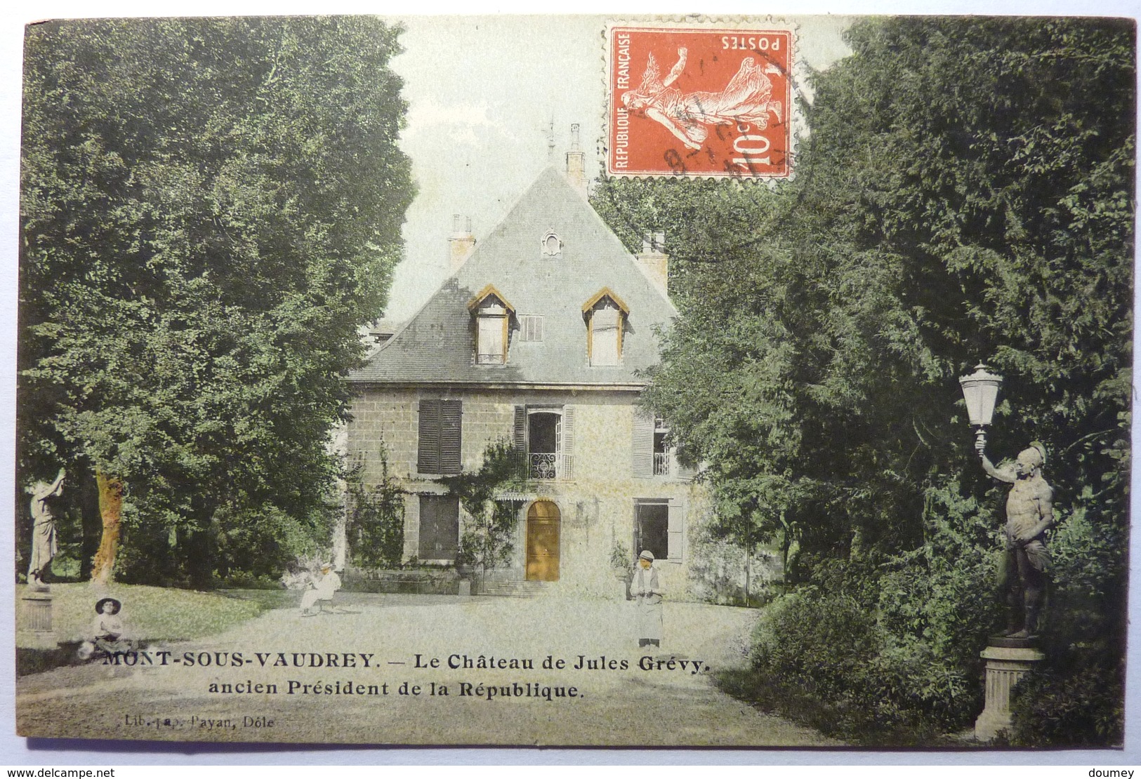 LE CHÂTEAU DE JULES GRÉVY ANCIEN PRÉSIDENT DE LA RÉPUBLIQUE - MONT SOUS VAUDREY - Autres & Non Classés