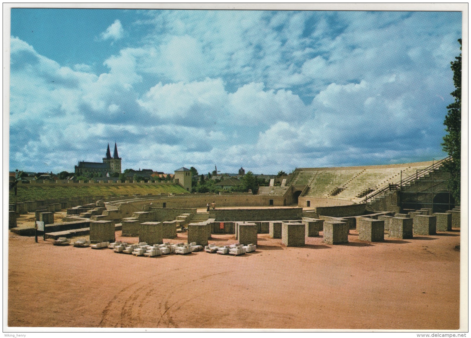 Xanten - Archäologischer Park 3   Römisches Amphitheater - Xanten