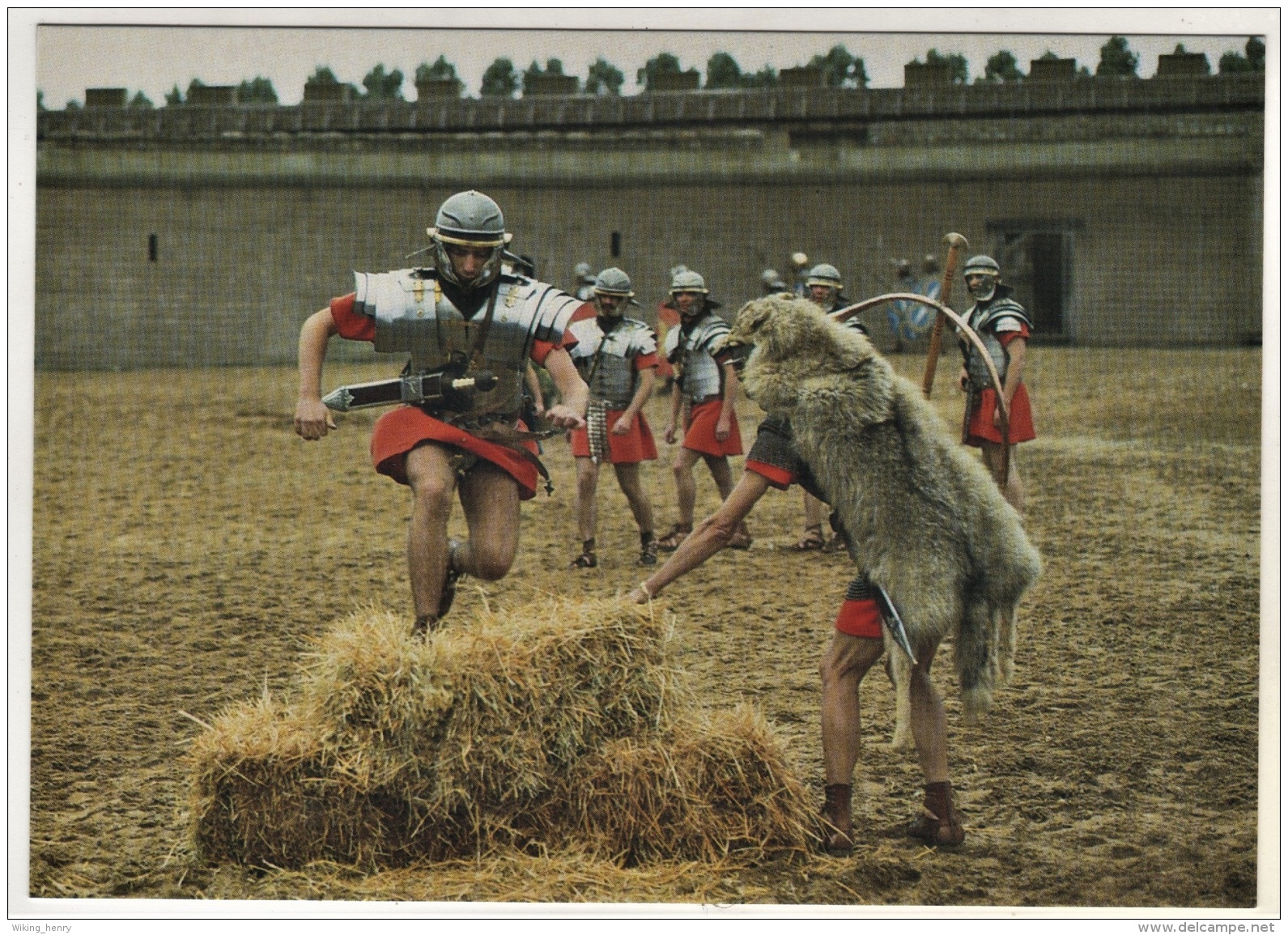 Xanten - Archäologischer Park 5   Römische Soldaten Bei Der Vorführung Des Trainings - Xanten