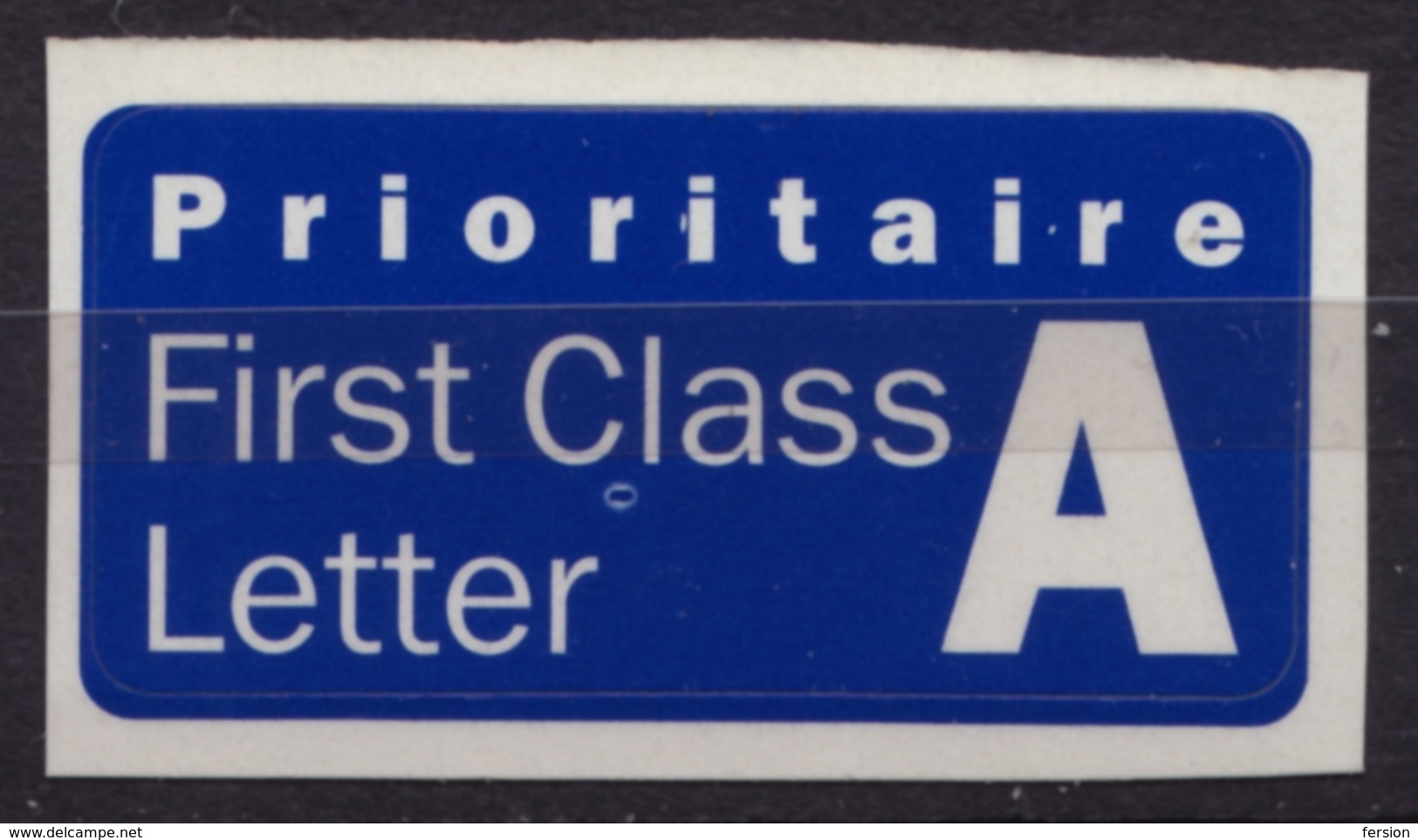 First Class Letter Express Priority Prioritaire AIR MAIL Par Avion Vignette Label SEWDEN SVERIGE Self Adhesive Not Used - Machine Labels [ATM]